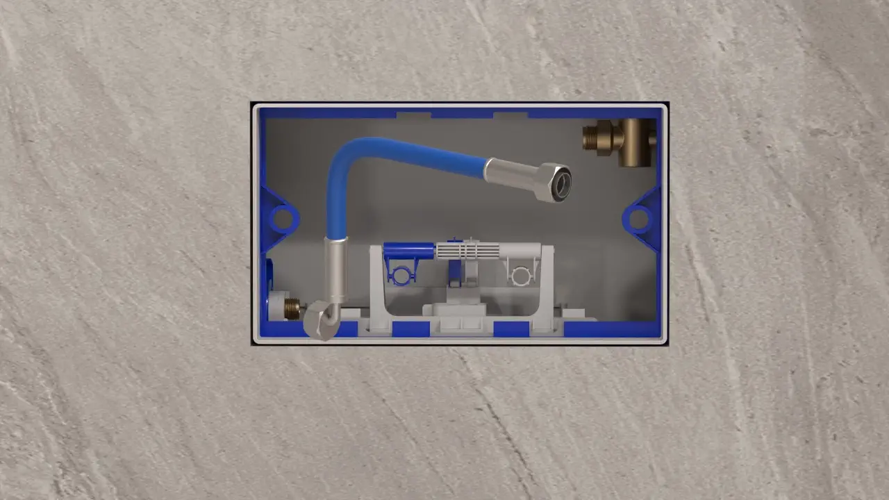 آموزش نصب فلاش تانک توکار وال هنگ